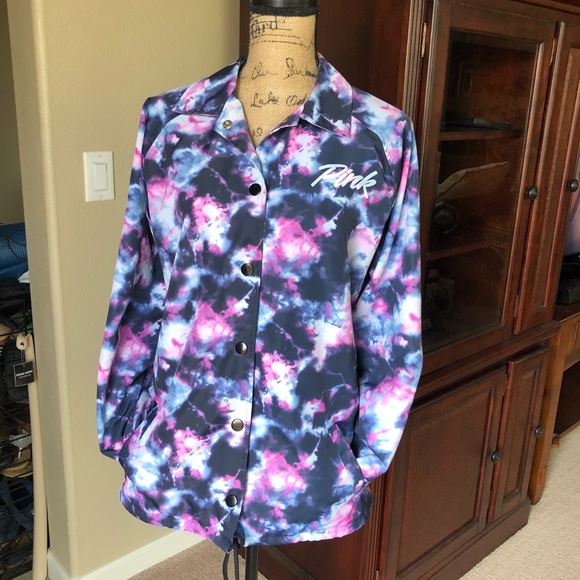 VS PINK Jacket (water color print) - Picture 6 of 8